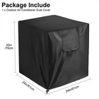 Heavy Duty Air Conditioner Cover  Outdoor Waterproof Central Ac Unit Protector