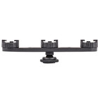Triple Hot Shoe Bracket Mount Holder Hot Shoe Base Camera Support For Fill Light