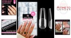 Long Coffin Nail Tips 504pcs Clear Gel Acrylic Fake Nails Full Cover Diy Exte   