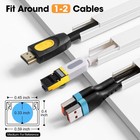 116in Cord Hider Kit  Cord Covers For Wires On Wall  Cord Hider For Wall Mount T