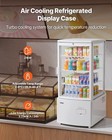 Vevor Refrigerated Display Case Bakery Display Fridge Case 3 Cu Ft 85l 3-tier