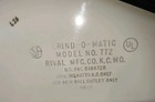 Vtg Rival Grind-o-matic Model 772 Meat Grinder Vegetable Chopper Tested Works