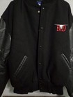 Fan Made Brooks And Dunn Embroidered Quilted Letterman Jacket Holloway Xxl Black