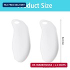 Dimeho Tailor s Bunion Pads 8 Pack Soft Gel Bunionette Cushions Pinky Toe Protec