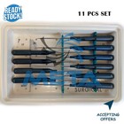 Set Of 11 Codman Microsect Curettes Mis Spine Curettes Cervical Neuro Orthopedic