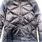 The North Face Womens L Black Down Puffer Jacket Goose Down Quilted Coat