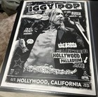 Iggy Pop Poster Hollywood California  150 4 27 2033 Zoltron Signed
