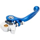 Tusk Axis Folding Lever Set Short Blue For Yamaha Yz85lw 2022-2026