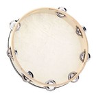 10  Tambourine Single Jingle Row Jingles Band Percussion Musical Instrument A1u4