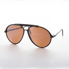 Retro Aviator Vintage Sunglass Copper Lens - Vickers