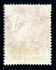 Italy 1916 Somalia 10     5   Red Cross Scott  b1 Vfu T851