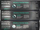 3 Pack Charcoal Mint Toothpaste Fluoride Free Natural Herbal Teeth Whitening New
