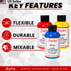 Angelus Acrylic Leather Paint For Shoes  Sneakers  4 Fl Oz  pack Of 1   Black