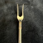 Golden Aegean Weave By Wallace Sterling Silver Short Handle Pickle olive Fork