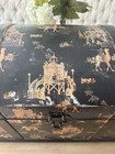Chinese Export  chest box With Mythological Figures antique