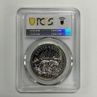 1980 Canada  1 Arctic Territory Polar Bear Silver Dollar Pcgs Sp69 