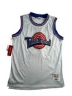 Tune Squad Space Jam  1 Bugs Bunny  Basketball Jersey Men s Size L White