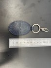 Maserati Leather Key Chain Navy