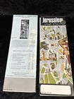Lot Of 2 Maps - Jerusalem   Pilgrims Map Of The Holy Land-amir s Pictorial Map