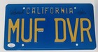 Cheech Marin And Tommy Chong Signed Up In Smoke Autograph License Plate Jsa Coa