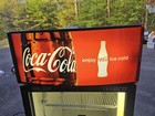Vintage Coca-cola Commercial Display Cooler   Beverage Fridge     Habco Esm5