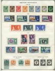 British Honduras Collection On Complete Scott Blue International Pages