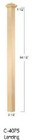 Red Oak Box Newel Posts Stair Parts 3 1 2   4 1 2   5   And 6 1 4  Large Newels