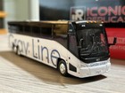 1 87 Iconic Replicas Gray Line New Orleans Mci J4500 Custom Diecast Bus