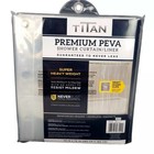 Titan Shower Curtain Liner Unisex 72x72 Clear New Peva Heavy Weight Neverrust