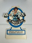 Vintage St Pauli Girl Beer Tray   1981 Advertising Display Germany Breweriana