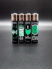 4pcs Clipper   Green Leaves Reusable Lighters  us Seller 
