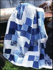 Farmhouse Blues Quilt Pattern- A Fat Quarter Pattern