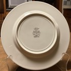 Lenox Fine China Winter Greetings Salad Plates - Set Of Six - New In Box