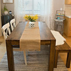 Brand New Farmhouse Heavy Solid Wood Dining Table Kitchent Table