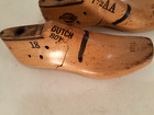 Vintage Wooden Shoe Molds  Left And Right  Great Looking Decor Items