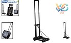 Ez Roll Heavy Duty Luggage Cart 77lb Capacity Compact Lightweight Black