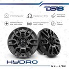 Ds18 Mp4 bk Black Marine Speaker - 4   2-way  150w Max  2 Speakers  4 Ohm