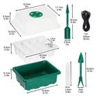 5pack Seed Starter Trays With Grow Light Seed Starter Kit Seed Growing Starting