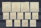 1951 Libya Senussi Warrior Italy Occupation 1m-500m Overprint Scott  122-134 Mnh