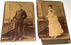 Ct Cabinet Photo Idd Wedding Nelson And Ella Minor Lot Us Rare Antique American
