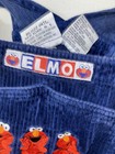 Elmo Sesame Street Children   s Overalls Corduroy Blitzz Intl Blue Vintage Medium
