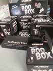 Dunkin  Mystery Boo Box Counter Display Coffee   Tea Theme Black Purple