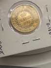 1876 Fine Gold Coin French Coin 20 Francs Lucky Angel Coin Old Gold Coin
