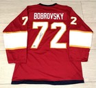 Sergei Bobrovsky Florida Panthers Signed Red Jersey   Beckett  Witness Coa