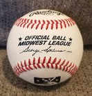 Steve Trout Signed Autographed Official Baseball Chicago White Sox Cubs Coa