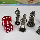 Vintage 2001 Monopoly Disney Edition Replacement Pieces     Movers Tokens No Die