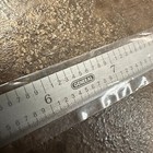 General Tools 12  Cf 1216 Precision Stainless Steel Rule Ruler Flexible Measure