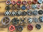 100 Mixed Vintage Water Faucet Valve Knobs Handles Spigot Industrial Steam Punk