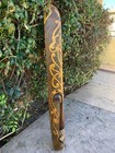 Tribal Primative Wood Mask Wall Plaque Lombok Style 39    Inches