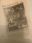 Music America Magazine Dec 1938  Karl Krueger  Full Ad  Jooss European Ballet